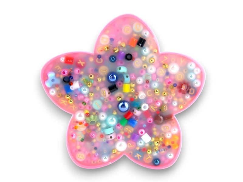 Flower Pick Party Pad - Satisfy Your Urge to Pick, Pop and Peel Stress-Free!  Picky Party Pad and Tray Picky Pad Silicone