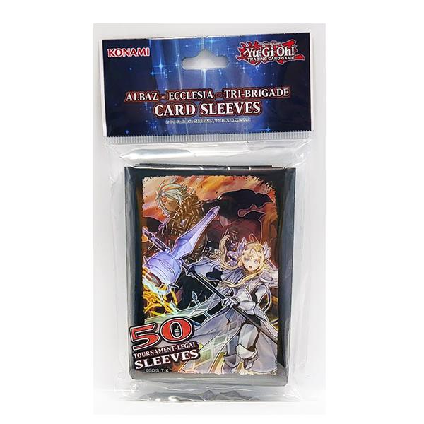 YuGiOh Albaz - Ecclesia - Tri-Brigade Card Sleeves (50-Pack)