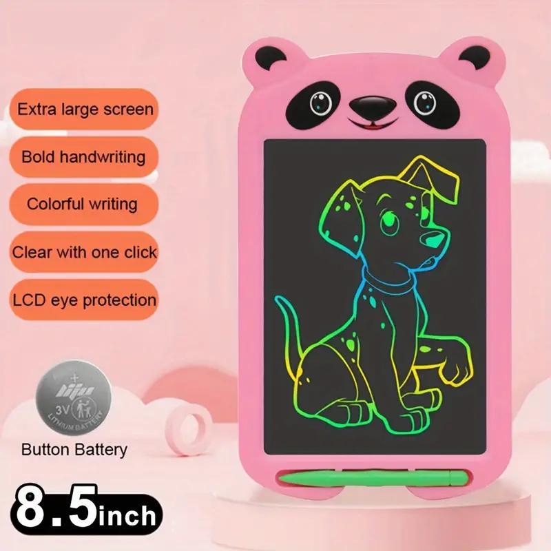 LCD Writing Tablet, 1 Count Panda Design Electronic Drawing Board, Batteries Powered Smart Electronic Cartoon Blackboard with Pen, Writing Tablet for Boys & Girls