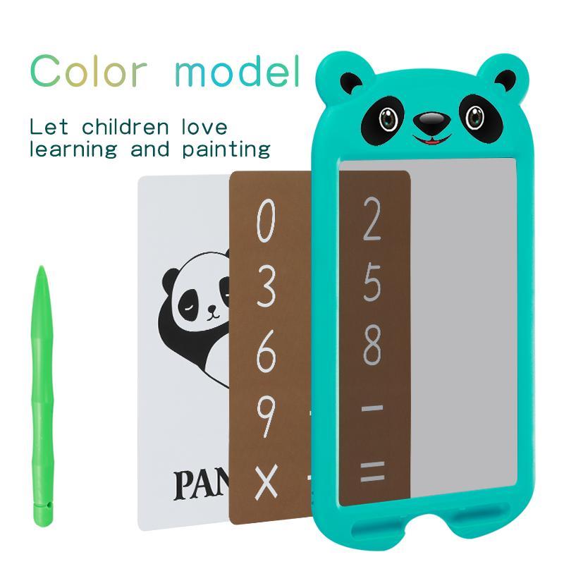 LCD Writing Tablet, 1 Count Panda Design Electronic Drawing Board, Batteries Powered Smart Electronic Cartoon Blackboard with Pen, Writing Tablet for Boys & Girls