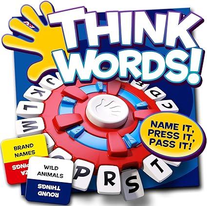 Word Game | Fast-Paced Family Board Game | Choose a Category & Race Against The Timer to be The Last Player | Learning Game Great for All Ages