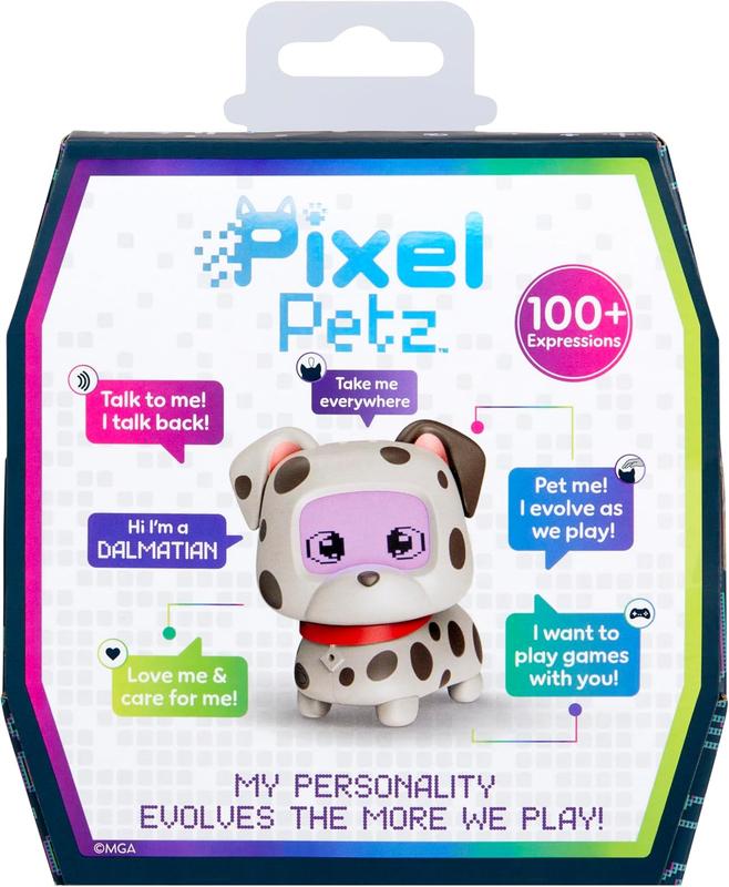 MGA Pixel Petz - Corgi, Interactive Digital Pet Dog, Ages 4+