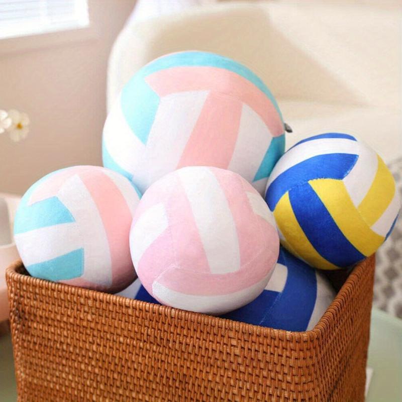 1pcs Simulation Volleyball Sports Series Plush Toys for Home Decoration, Giving Friends Birthday Gifts, Party Gifts, Christmas and New Year Gifts