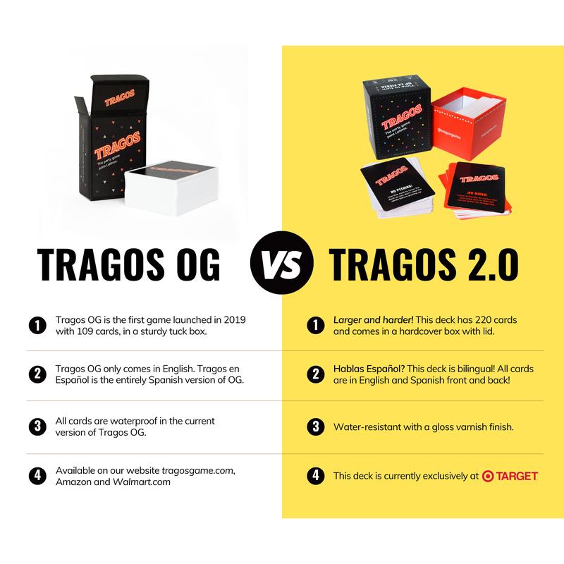 Tragos Original Party Card Game