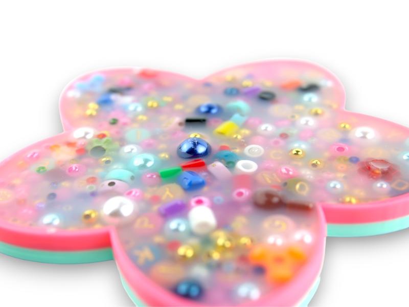 Flower Pick Party Pad - Satisfy Your Urge to Pick, Pop and Peel Stress-Free!  Picky Party Pad and Tray Picky Pad Silicone