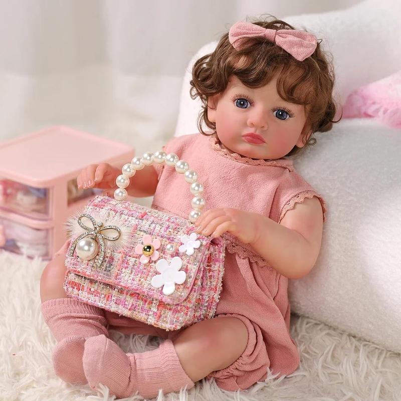 BABESIDE Lifelike Reborn Baby Dolls Girl - 20 Inch-Soft Body Realistic-Newborn Baby Dolls Cute Real Life Dolls with Clothes Accessories Gift for Kids Age 3+