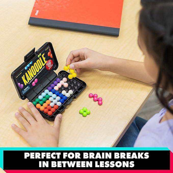 Educational Insights Kanoodle 3D Brain Teaser Puzzle Game, Featuring 200 Challenges, Stocking Stuffer, Gift for Ages 7+