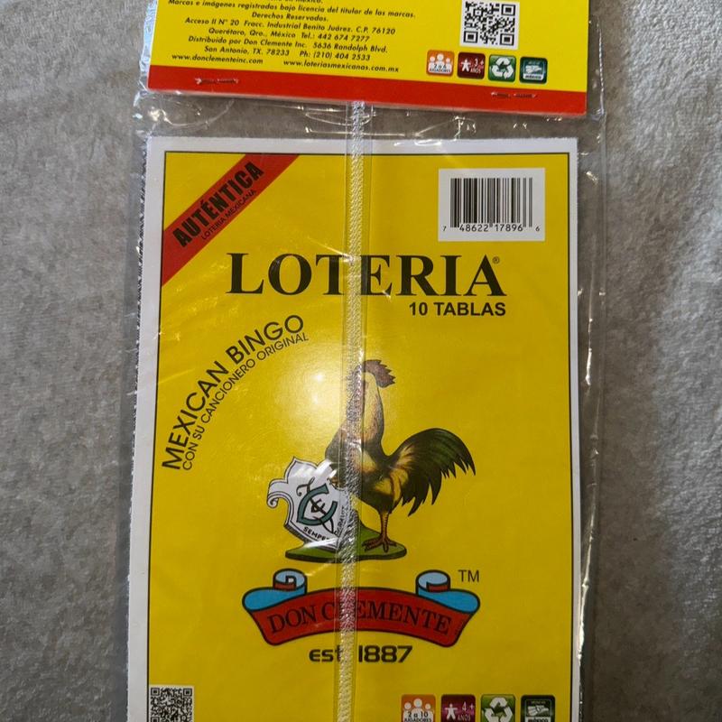 Loteria Game for Family and Friends - Fun Board Game