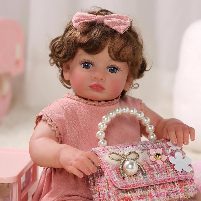 BABESIDE Lifelike Reborn Baby Dolls Girl - 20 Inch-Soft Body Realistic-Newborn Baby Dolls Cute Real Life Dolls with Clothes Accessories Gift for Kids Age 3+