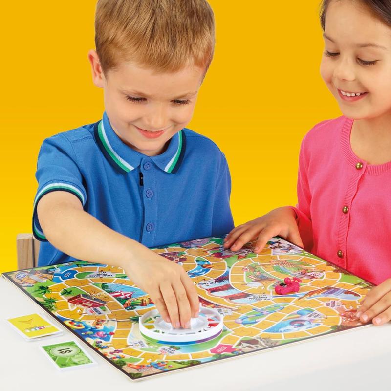 The Game of Life Junior Board Game | The Game of Life Game for Younger Kids | Ages 5 and Up | 2-4 Players | Family Games for Preschoolers | Kids Gifts