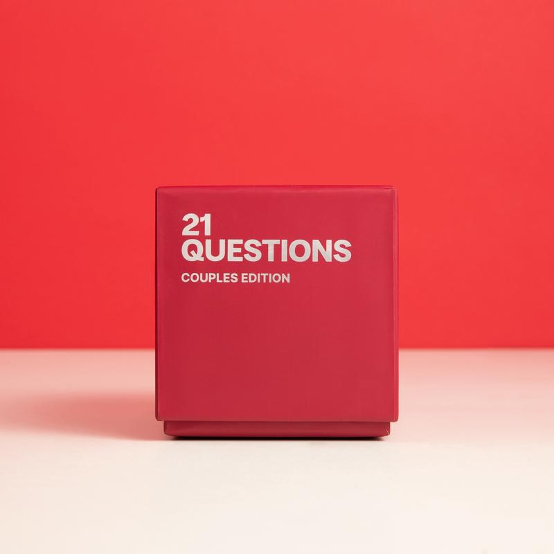 21 Questions: Couples Edition - Anniversary Gift, Date Night Fun