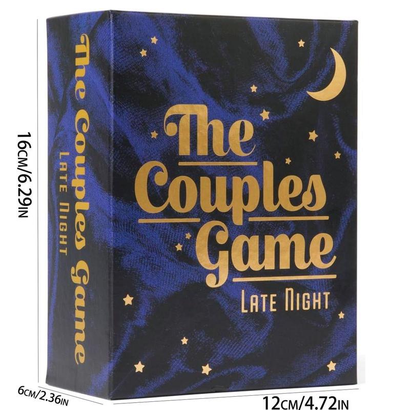 The Couples Game, 1 Box Late Night Party Game, Holiday Party Fun Game Box and Gift, Creative Gift, Birthday Party Supplies