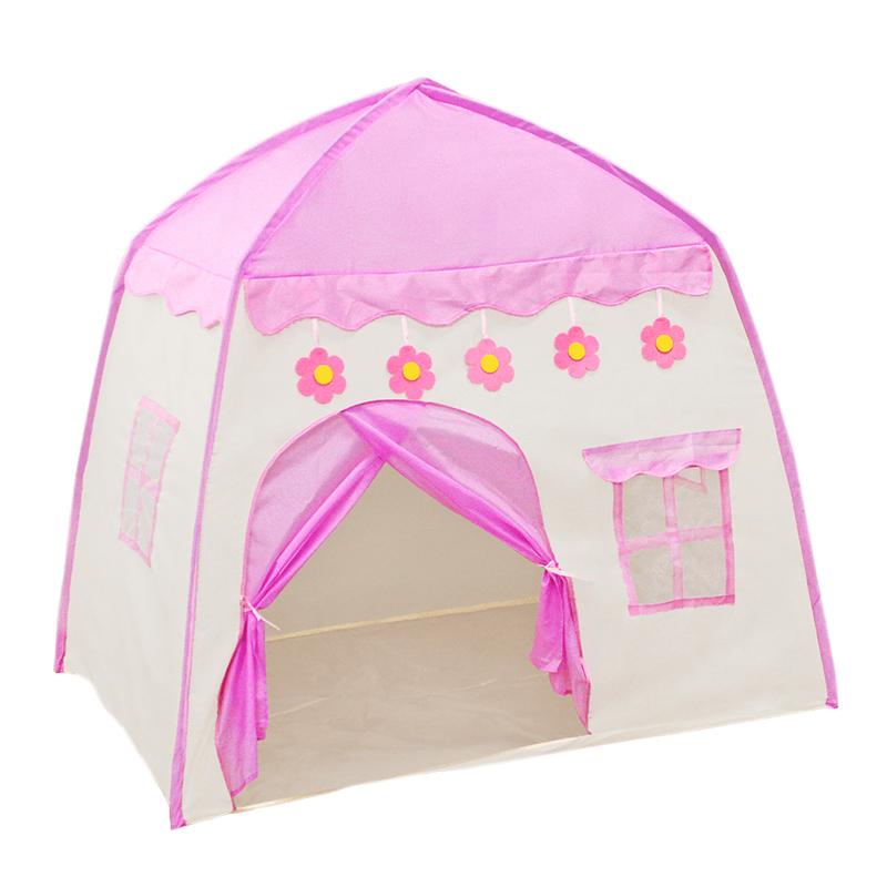 Princess tent, large playhouse for girls, children's castle play tent toy, suitable for children's indoor and outdoor games.