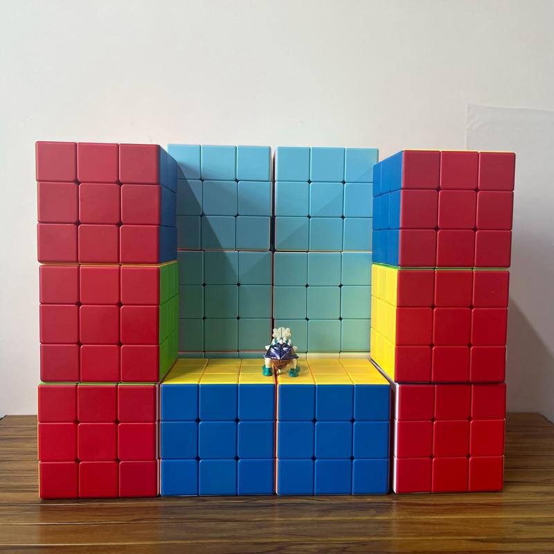 Giant Magic Cube 3x3x3 Big Cube Stickerless Super Cube 18cm Large Cube Puzzle Magic Cube Toy