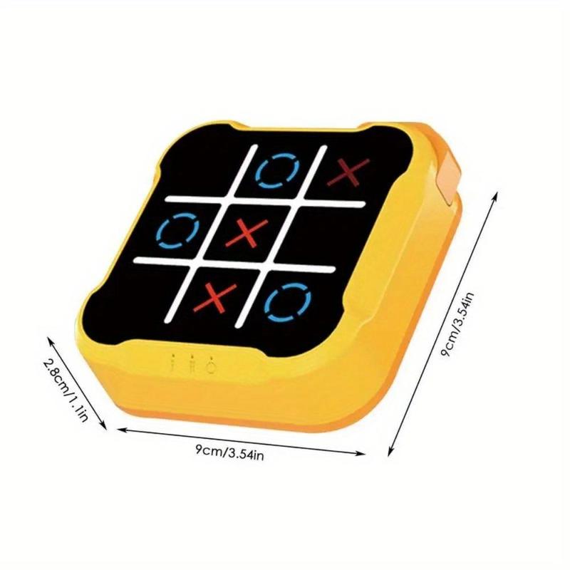 Electronic Tic-Tac-Toe Game, 1 Count Educational Chessboard, Portable Chess Board Game, Educational Chess Board for Kids & Adults