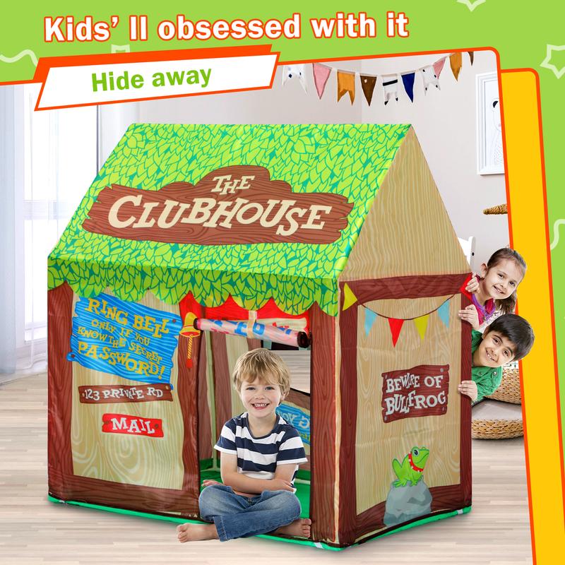 Play Tent for 4-8 Years Large Playhouse Indoor Outdoor Fun, Toy Perfect Gifts tent house