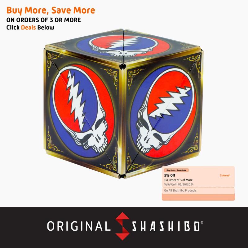 Grateful Dead Series - Shashibo Magnetic Puzzle Cubes