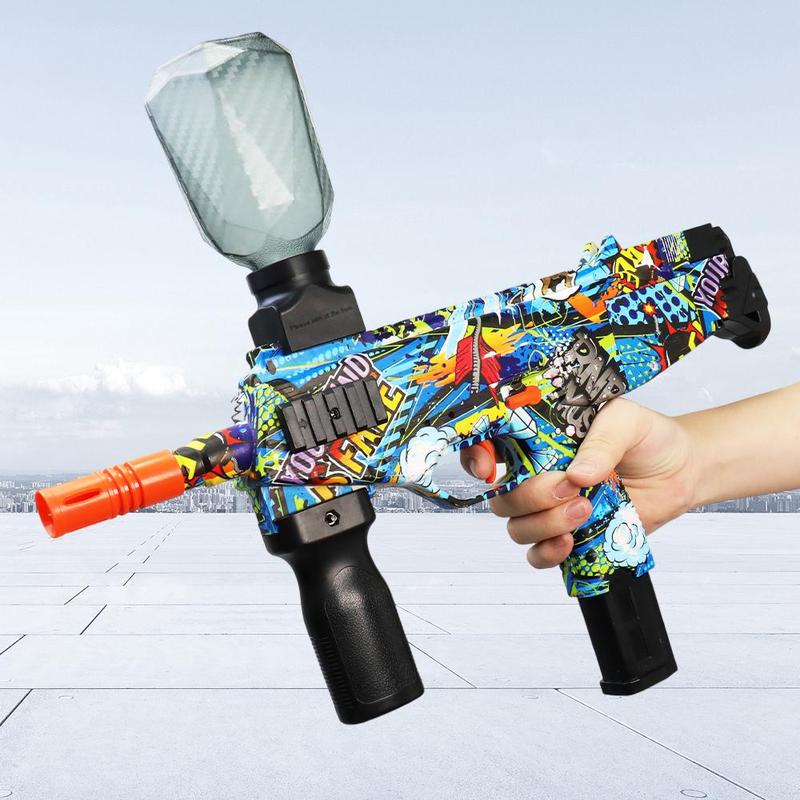 Electric Water Ball Shooting Toys, Automatic Splat Ball Blaster, Outdoor Game Toys for Kids Ages 14+ and Adults, Eco-friendly Toy Gift