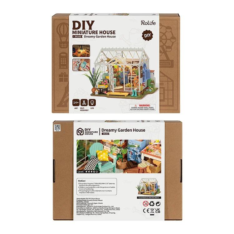 Rolife DIY Miniature Dollhouse Kit, Build 9.6