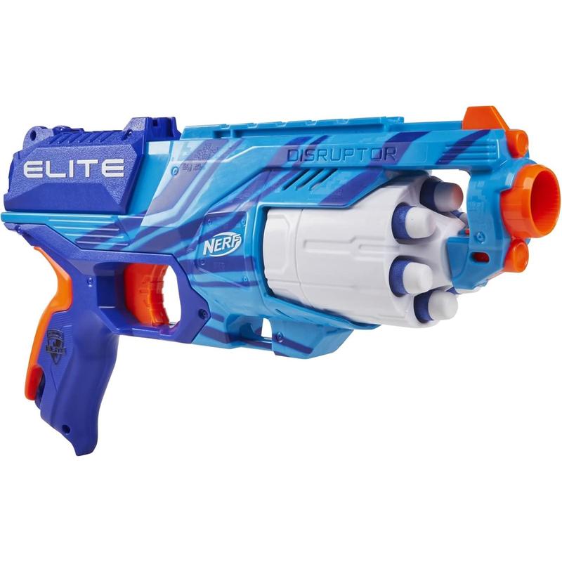 Nerf Elite Disruptor Blaster Reflex, Slam Fire, Blue ( Exclusive)