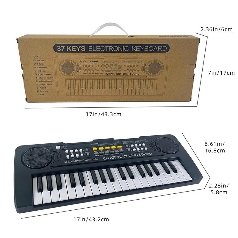 37 Keys Electric Piano Keyboard, Musical Instrument, Musical Instruments Gift, Beginner Keyboard Piano