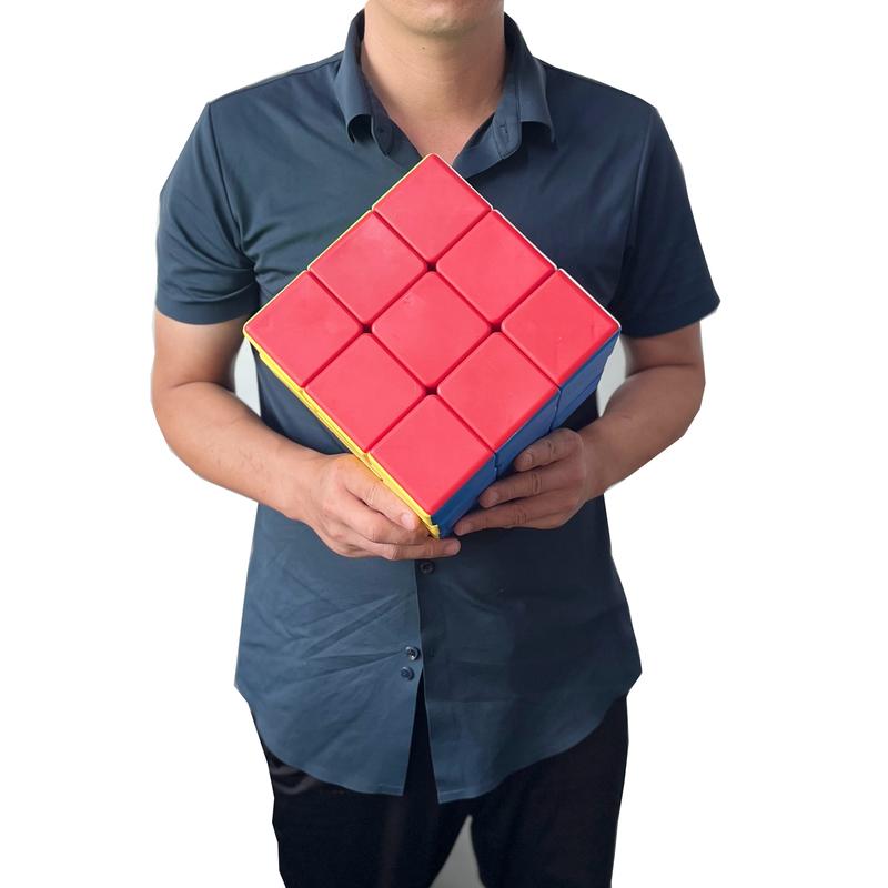 Giant Magic Cube 3x3x3 Big Cube Stickerless Super Cube 18cm Large Cube Puzzle Magic Cube Toy