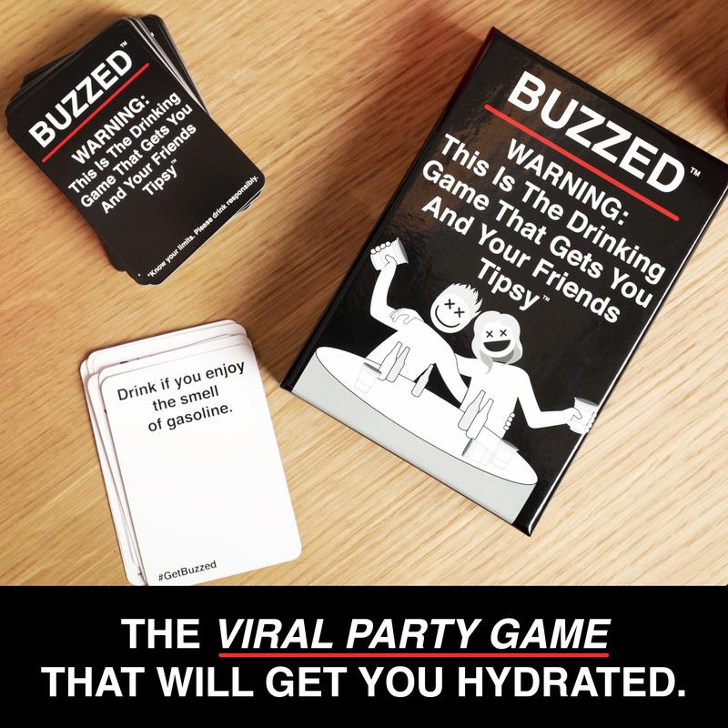 Buzzed - Viral Drinking Game for Parties and Kickbacks