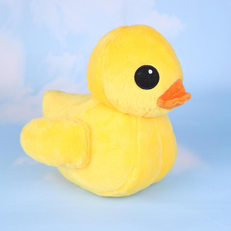 Cute Duck Design Plush Toy, 1 Count Soft Cartoon Plush Animal Decorative Doll, Birthday Gift for Decoration