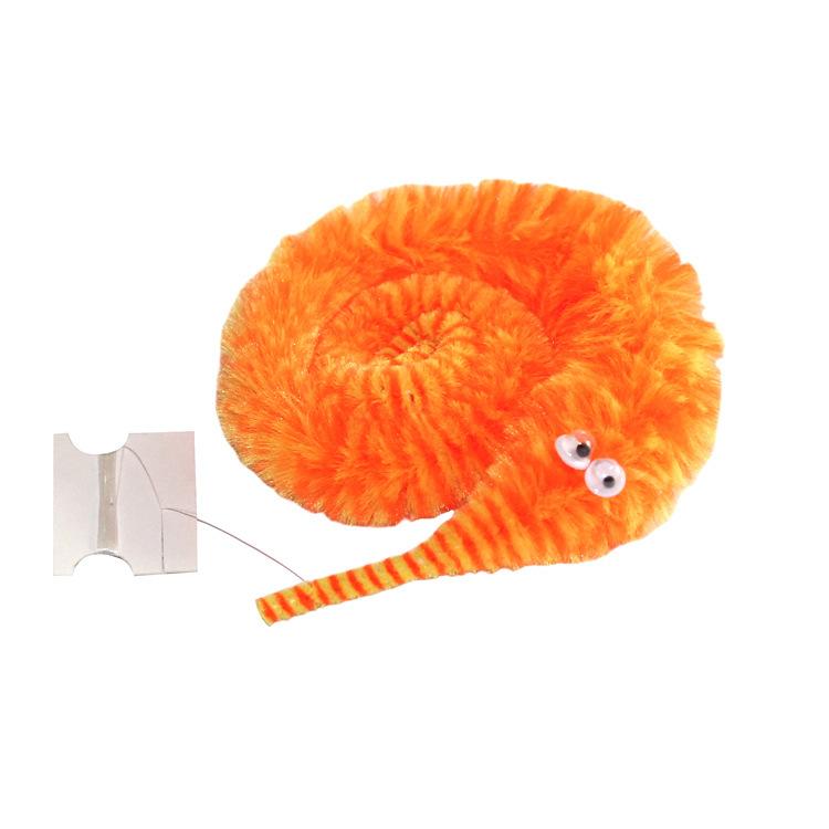 Children's fun worm magic props beginners party trick toys with invisible thread