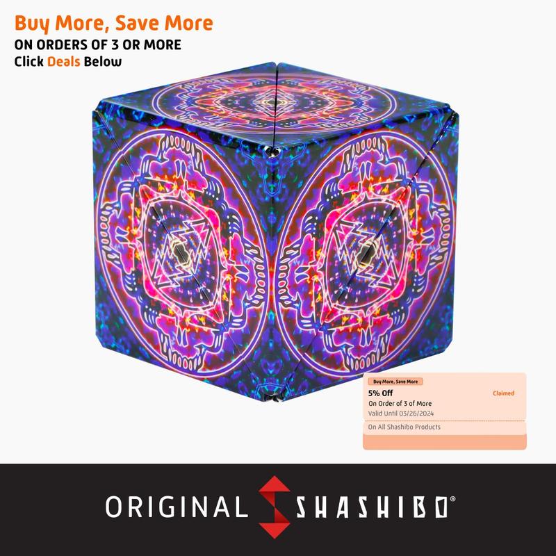 Grateful Dead Series - Shashibo Magnetic Puzzle Cubes