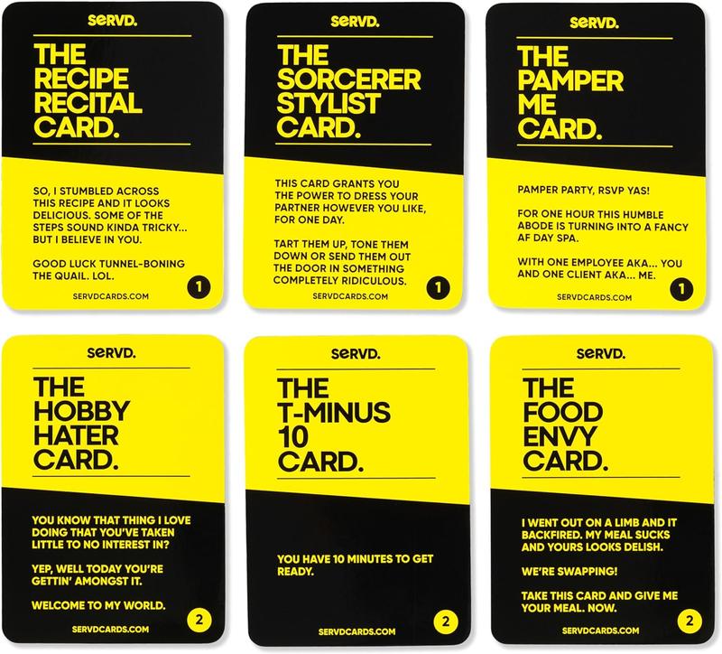 SERVD - Couples - The Hilarious Real-Life Couples Card Game Couples