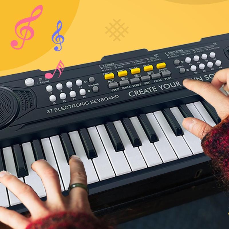 37 Keys Electric Piano Keyboard, Musical Instrument, Musical Instruments Gift, Beginner Keyboard Piano