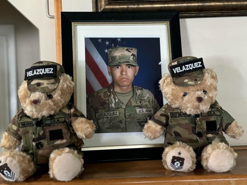 ZZZ Bears Personalized Army Teddy Bear for Army families