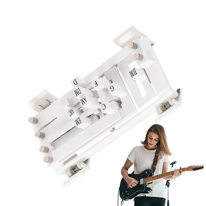 Guitar Chord Trainer Portable Guitar Learning Tools Guitar Trainer Tool Wear-Resistant Chord Learning System Guitar Aid Chord