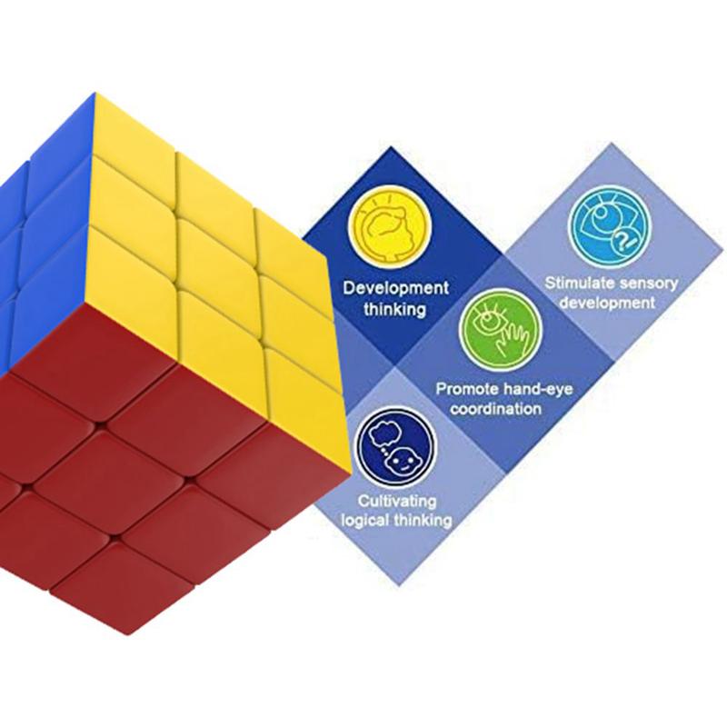 Giant Magic Cube 3x3x3 Big Cube Stickerless Super Cube 18cm Large Cube Puzzle Magic Cube Toy