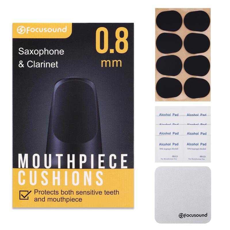 Saxophone Mouthpiece Pads, 8 Counts set 0.8mm Clarinet Pads, Musical Instruments & Accessories