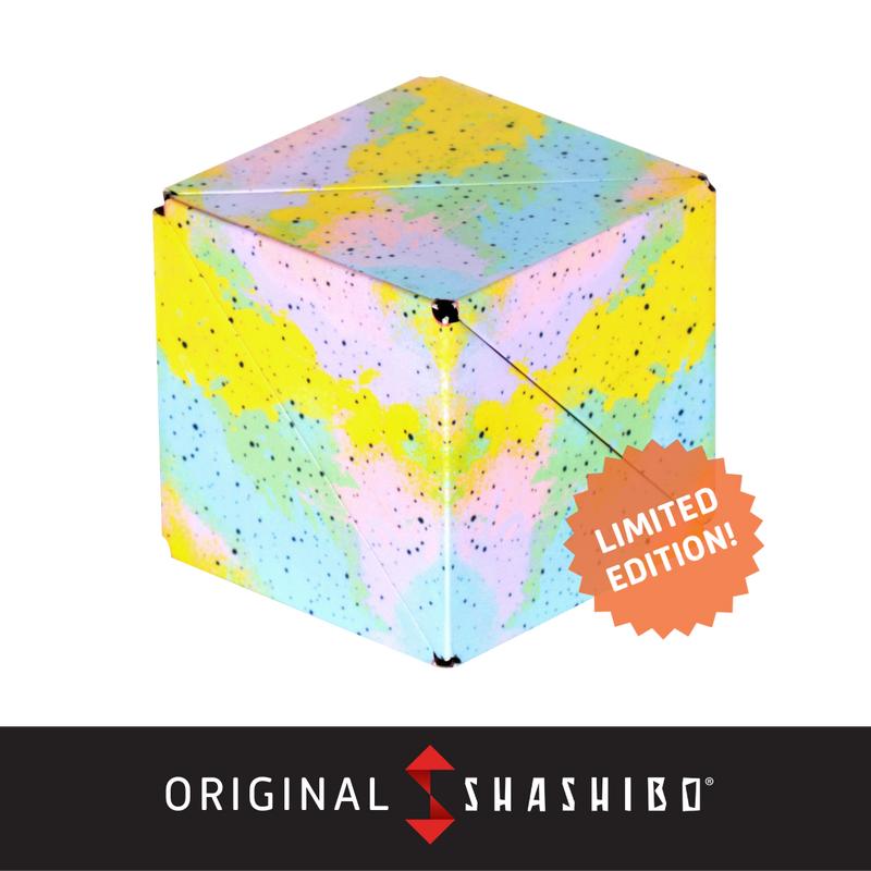 Limited Edition Series - Shashibo Magnetic Puzzle Cubes (4 Styles) combination puzzle