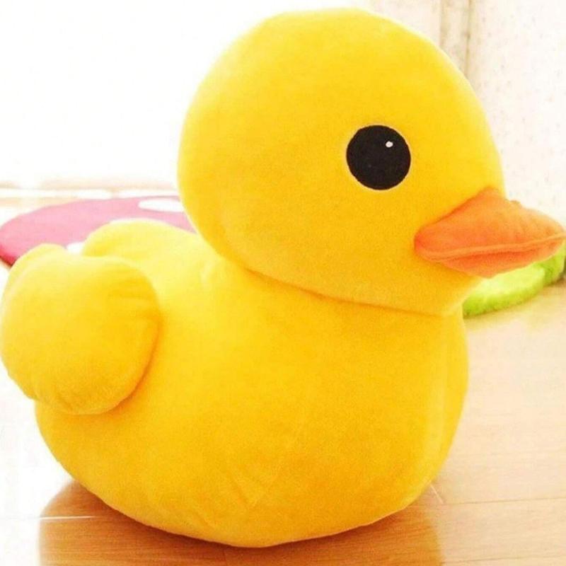 Cute Duck Design Plush Toy, 1 Count Soft Cartoon Plush Animal Decorative Doll, Birthday Gift for Decoration