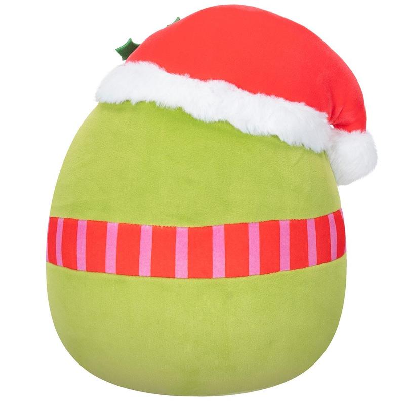 Squishmallows Salim the Christmas Pickle, 10-Inch Select Series, Ultrasoft Stuffed, The Most Collectible Plush, Perfect Holiday Gifts