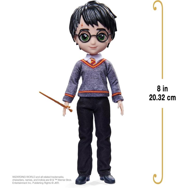 Wizarding World Harry Potter, 8-inch Harry Potter Doll, Kids Toys for Ages 5 and up