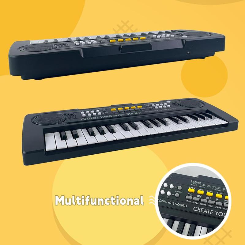 37 Keys Electric Piano Keyboard, Musical Instrument, Musical Instruments Gift, Beginner Keyboard Piano