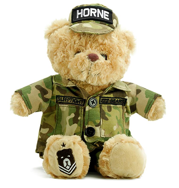 ZZZ Bears Personalized Army Teddy Bear for Army families