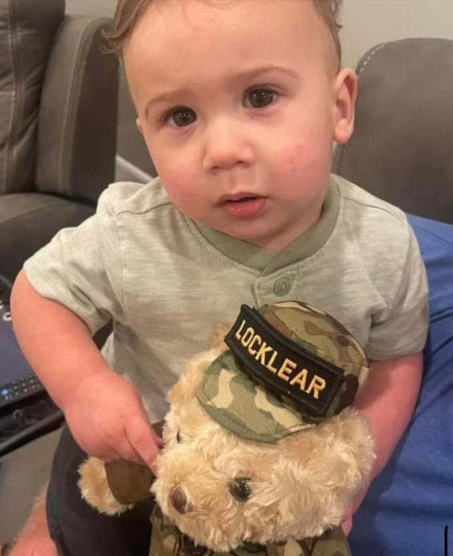 ZZZ Bears Personalized Army Teddy Bear for Army families