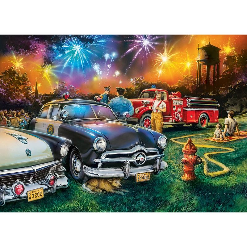 MasterPieces - Hometown Heroes - Safety First 1000 Piece Jigsaw Puzzle