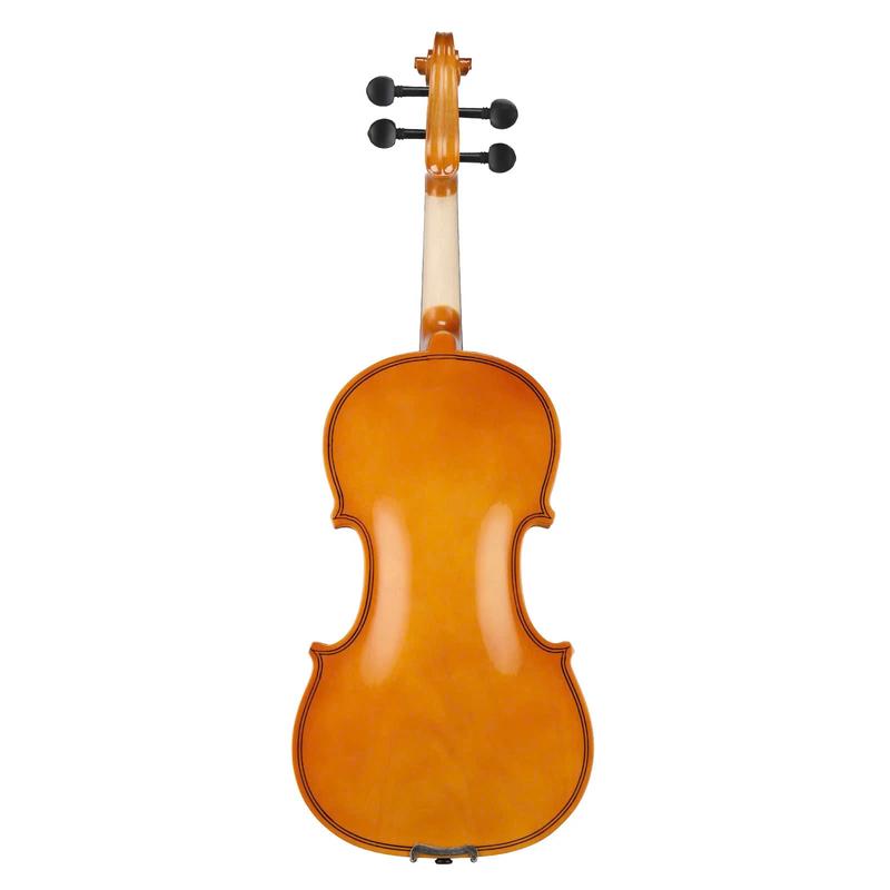 Full Size 4 4 Violin Set for Beginners & Students - Complete with Hard Case, Bow, Shoulder Rest, Rosin, Extra Strings & Mute