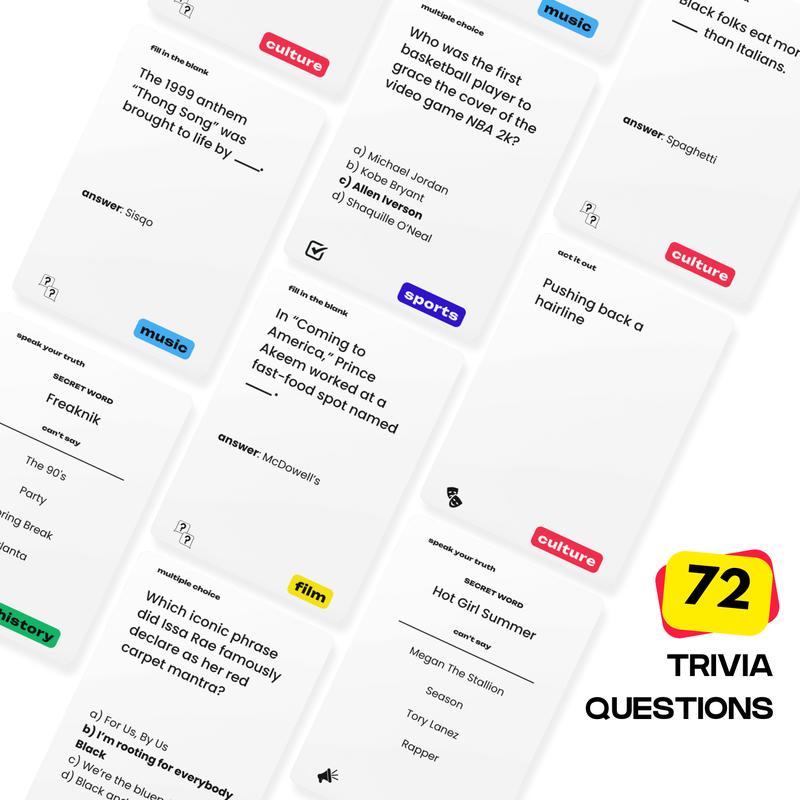 Mic Check! The Black Culture Trivia Game