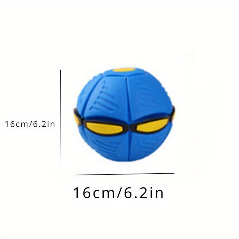 Elastic Stepping Ball, 1 Count Deformed Flying Saucer Ball, Outdoor Toy Bouncing Ball, Ball Sports Equipment for Outdoor Playing