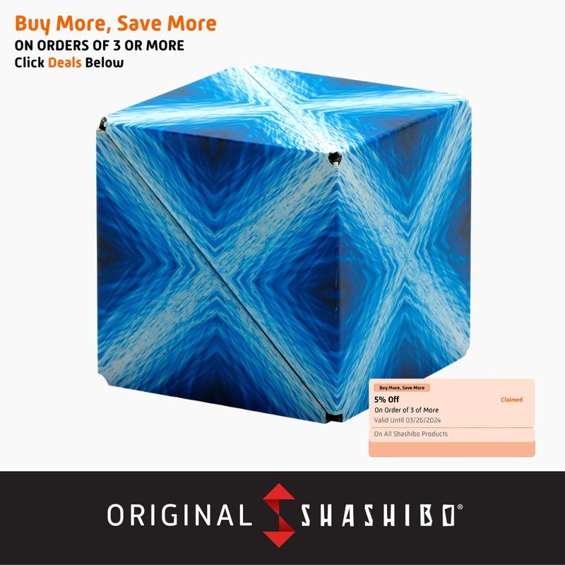 SHASHIBO Magnetic Puzzle Cubes Original Series