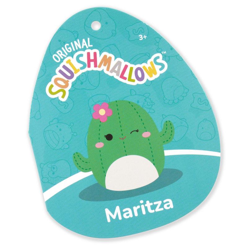 Squishmallows Plush Toy: Maritza the Green Cactus, 12-Inch, Ultrasoft, Premium Collectible, Perfect to Snuggle With