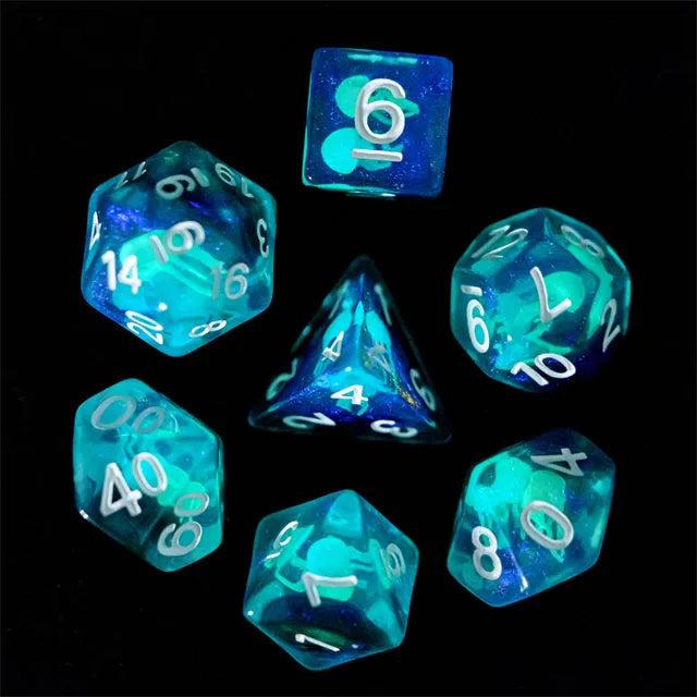 Jellyfish Dice DnD Set - Dice for Dungeons and Dragons, D&D, RPGs